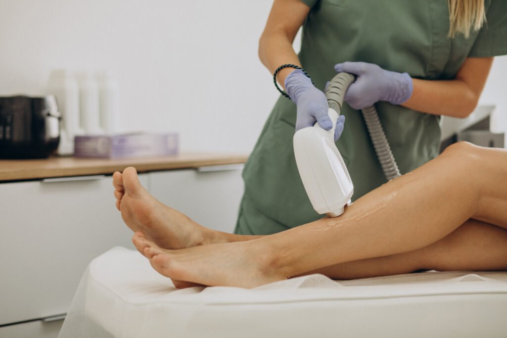 Epilazione laser a diodo sulle gambe al centro estetico di Varese